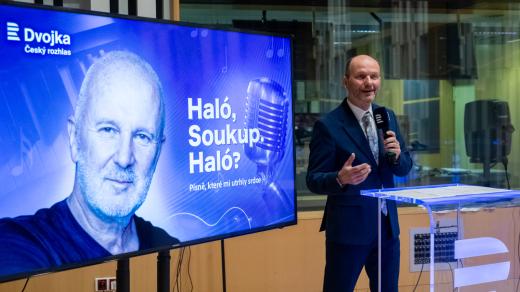Novinky Českého rozhlasu 2025: Haló, Soukup. Haló? Hudební pořad Dvojky s Ondřejem Soukupem