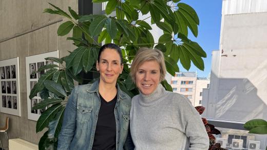 Michaela Kreuzigerová a Kateřina Neumannová