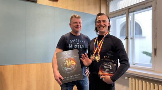 Vladimír Klepáč a Michal Bednář (vpravo)