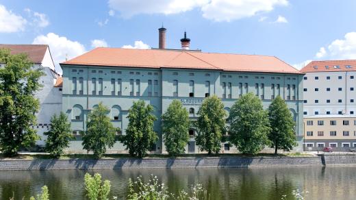 Sladovna měšťanského pivovaru v Písku, dnes sídlo galerie