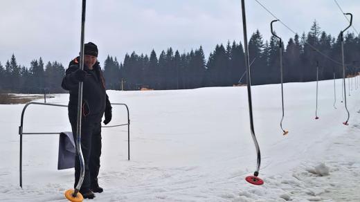 Štefan Kasper dělá vlekaře na Severáku už 36 let