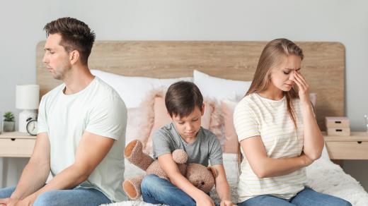Rozchod rodičů a dítě