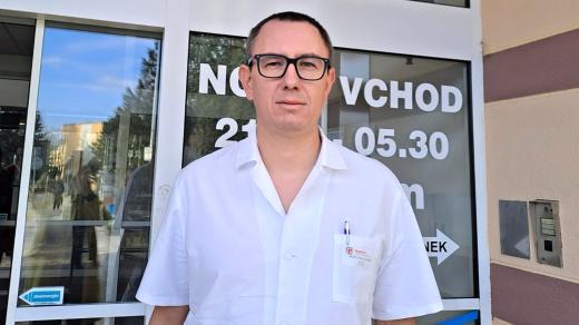 Primář interny jablonecké nemocnice Tomáš Vacek