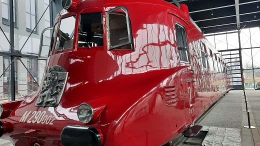 Historický vlak přezdívaný Slovenská strela patřil v době svého vzniku k zázrakům železniční dopravy