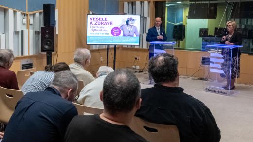 Novinky Českého rozhlasu 2025: Vesele a zdravě s Kateřinou Cajthamlovou. Magazín o zdraví pro Regiony