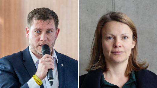 Petr Letocha (STAN) a Andrea Krchová