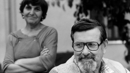 František Nepil se ženou Zdeňkou