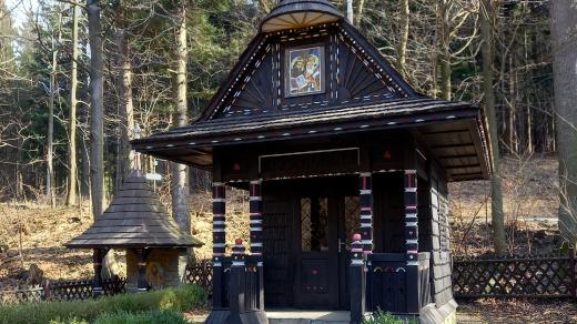 Kaple sv. Cyrila a Metoděje s pramenem zvaným Cyrilka