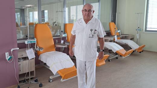 Přednosta kliniky Jindřich Fínek