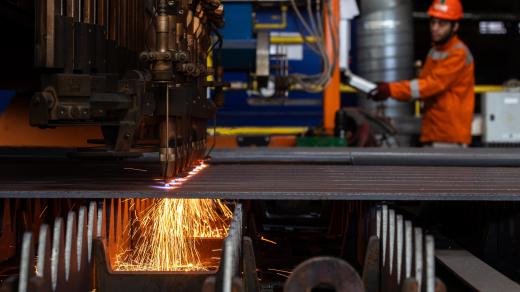 Ocelárna společnosti Vítkovice Steel