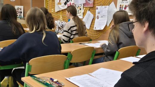 Přijímačky nanečisto na základní škole v Třeboni