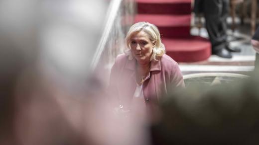 Lídryně francouzské krajní pravicové strany Národní sdružení Marine Le Penová