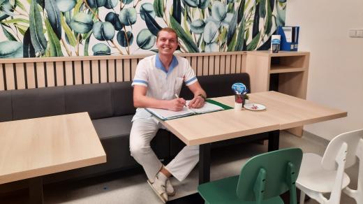 Vedoucí laborant Martin Louša