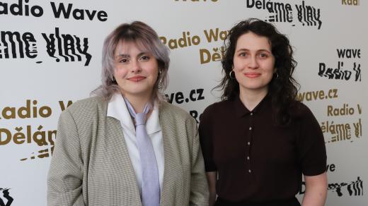 Barbora Václavíková a Diana Hájková