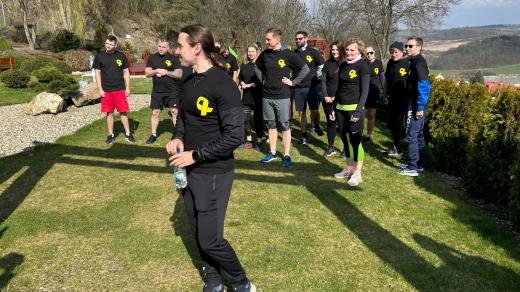 Yellow Ribbon Run odstartoval z věznice v Bělušicích na Mostecku