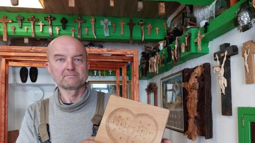 Petr Chlubna, řezbář