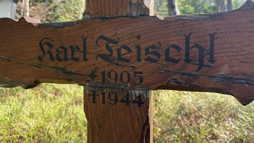 Karl Teischl byl zastřelen v roce 1944