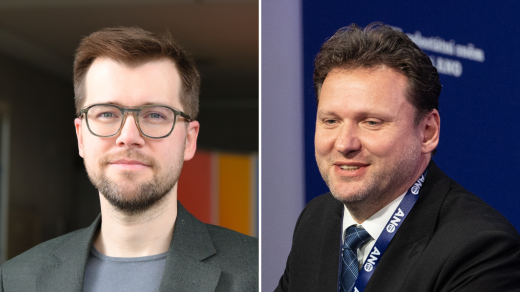 Členové ústavně-právního výboru Jakub Michálek (Piráti) (vlevo) a Radek Vondráček (ANO)