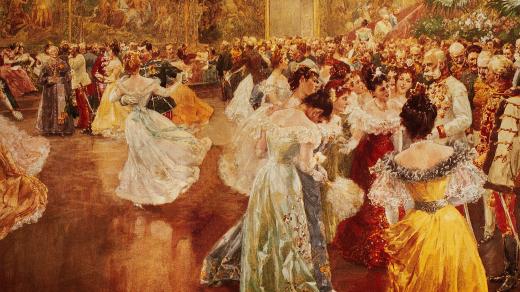 Dvorní ples byl za vlády císaře Františka Josefa I. (1848-1916) druhým nejvyšším plesem v masopustní sezóně