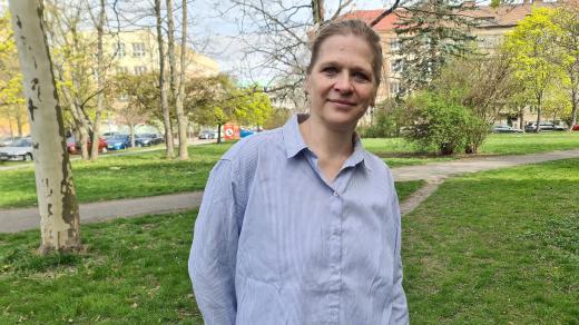 Vedoucí Muzeua J. V. Sládka a Městského muzea Zbiroh Lucie Šavlíková