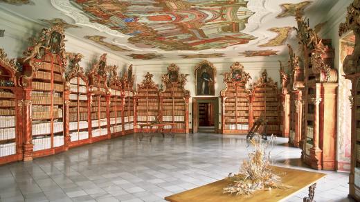 Knihovna kláštera ve Vyšším Brodě