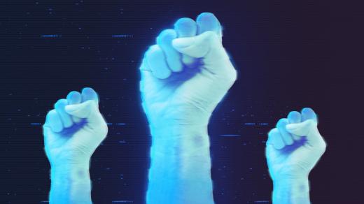 Vzpoura AI (ilustrační)