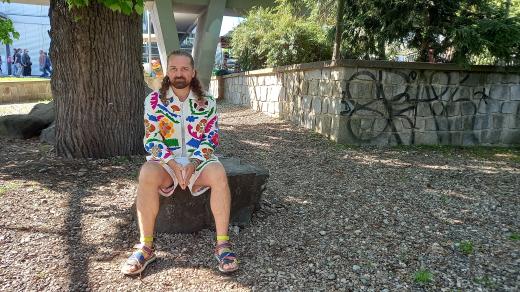 Robert Bartolen na jarní Floře v roce 2025
