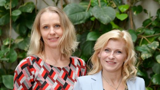 Lenka Hyštová z ministerstva zdravotnictví a lékařka Lucie Jarešová