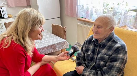František Sochora, válečný veterán, Újezd u Valašských Klobouk