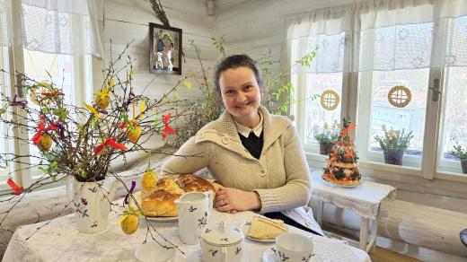 Jana Nešněrová a Velikonoce v úpické roubence