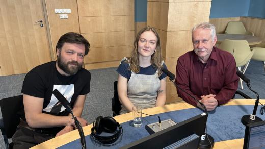 Zleva: Dalibor Buš, Marie Klemensová a Zbyněk Sviták