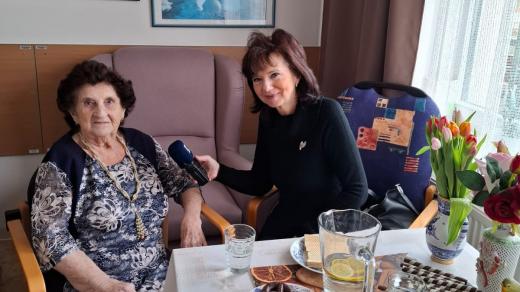 Zdena Dvořáková a Zdena Kabourková