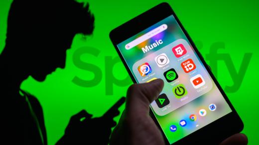 Hudební streamovací služba Spotify (ilustrační foto)
