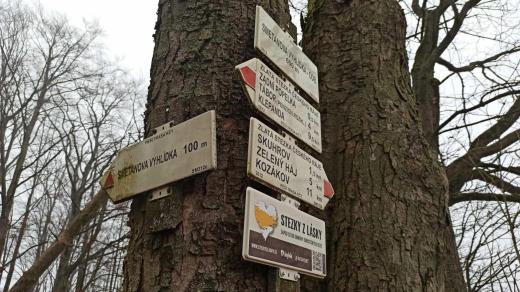 Smetanova vyhlídka u Lomnice nad Popelkou nese jméno po slavném skladateli, který tam prý při svém letním pobytu ve městě rád sedával