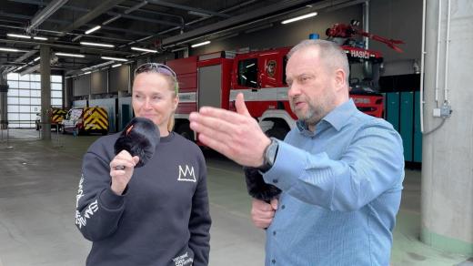 Rozhovor s velitelem letištních hasičů Pavlem Hoškem