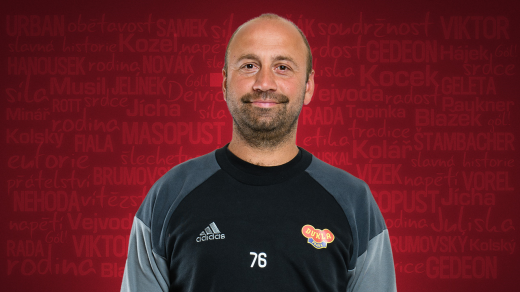 Trenér Pavel Drsek.