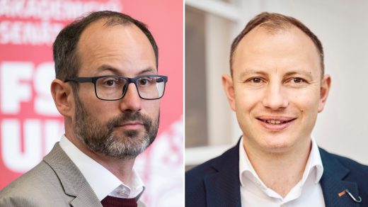 Jan Farský (STAN) a Ondřej Knotek (ANO)