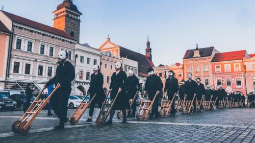 Velikonoční hrkání České Budějovice