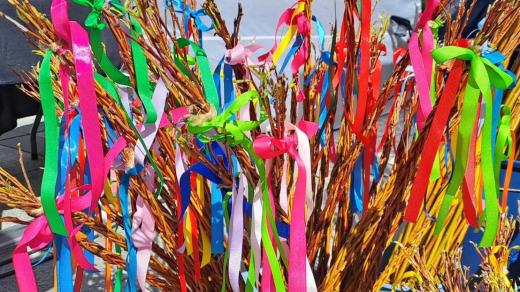 Vlastnoručně upletená pomlázka má prý větší moc