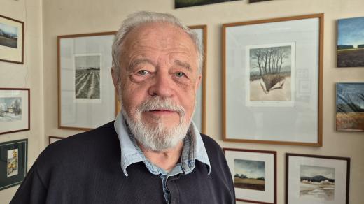 Karlovarský malíř Eduard Milka