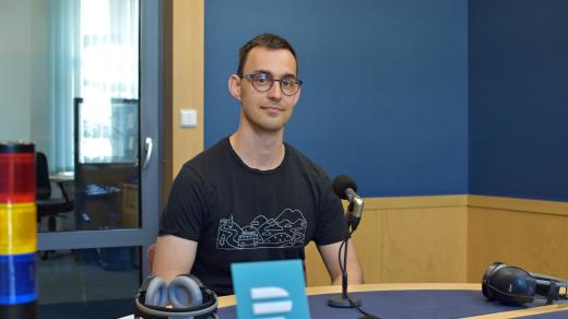 Lékař Michal Enter z oddělení ORL a chirurgie hlavy a krku Agel Nový Jičín