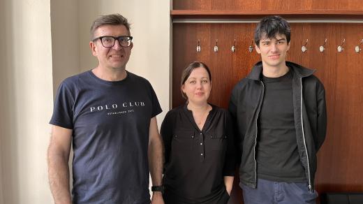 Rostislav Koryčánek, Barbora Ponešová a Stanislav Průša