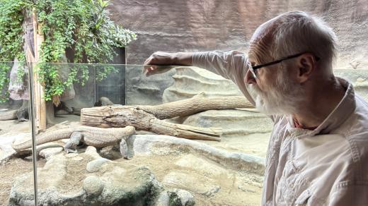 Petr Velenský, legenda Zoo a kurátor plazů a obojživelníků