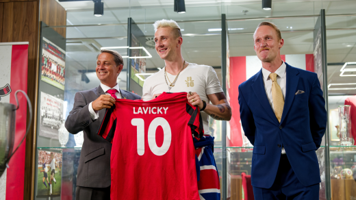 Jakub Štáfek jako Julius Lavi Lavický ve snímku Vyšehrad: Dvje