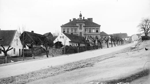 Bolevec, stará škola, 1933