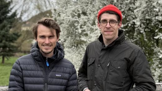 Prokop Pithart a Jan Lukačevič