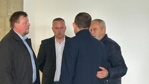 Karel Kadlec (druhý zleva) a Jiří Rozbořil (úplně vpravo)