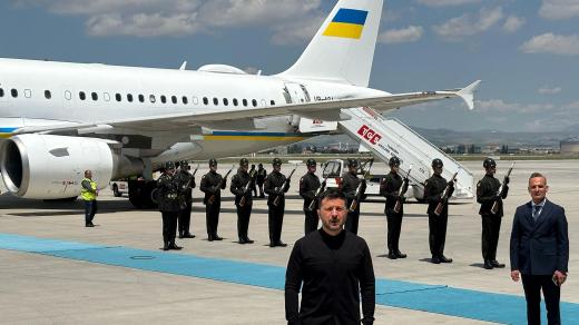 Volodymyr Zelenskyj v Turecku