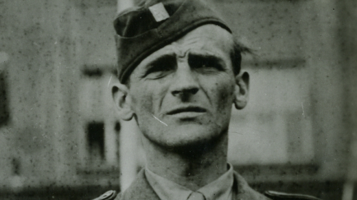 Josef Buršík v roce 1945