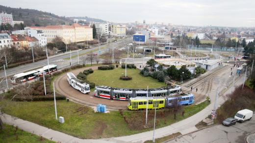 Přestupní uzel Stará osada v Brně